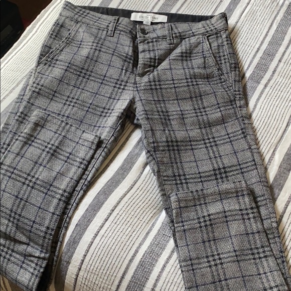 topman checkered pants